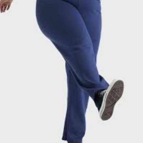 Hanes Just My Size EcoSmart Women's Fleece Sweatpants, Open Leg, 30.5" -3X - Picture 2 of 3